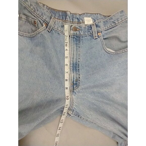 VTG Levi's 560 Jeans Men 34x36 Blue Light Wash Loose Fit Tapered Leg Red Tab Y2K - Picture 3 of 11